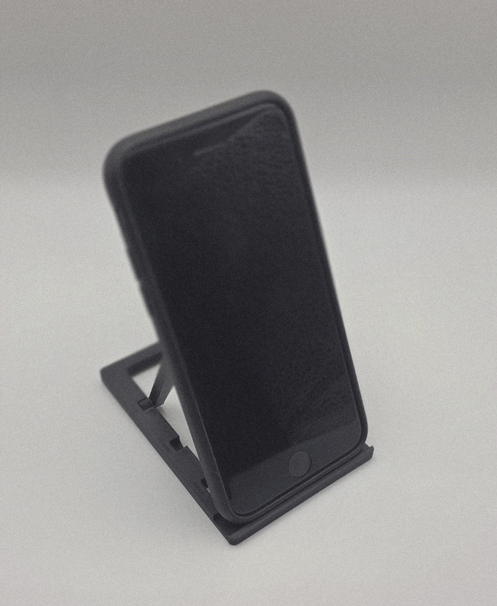 Foldable phone stand angle 1